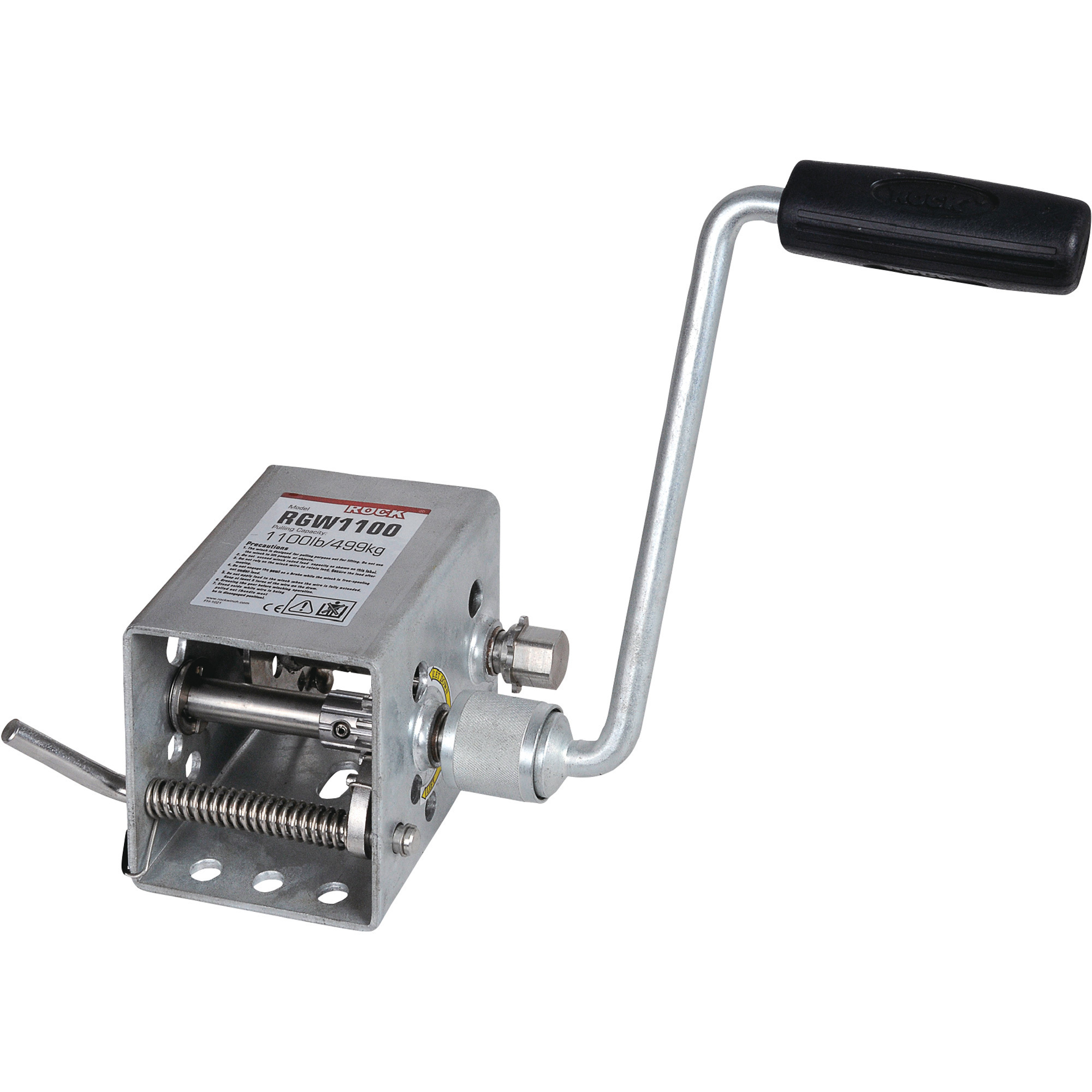 Endurance Marine Stainless Steel Boat Trailer Hand Winch, 500Lb